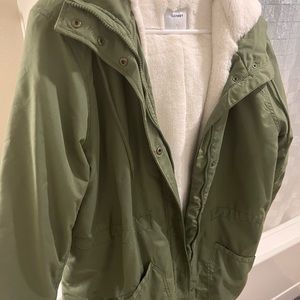 Large Old Navy utility jacket.
